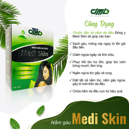 Công dụng gội nấm da đầu Medi Skin D-Medic